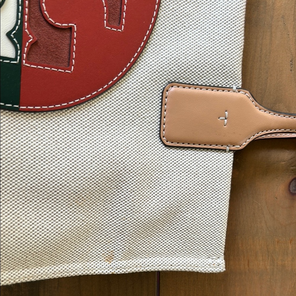 Tory Burch Multicolor Canvas Tote Bag - Picture 3 of 8